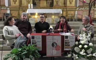 Loinatz Abesbatzak Caritasen aldeko kontzertu solidarioa eskainiko du Haendelen Messiah interpretatuz