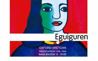 Anton Eguigurenek erakusketa zabalduko du gaur, Oxforden