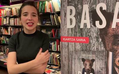 'Basa' liburuaren gaineko solasaldia, ordu erdi lehenago