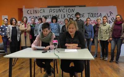 Asuncion Klinikako langileek beraien lanpostuetan egunero  bizitzen duten errealitatea argitara eraman nahi dute