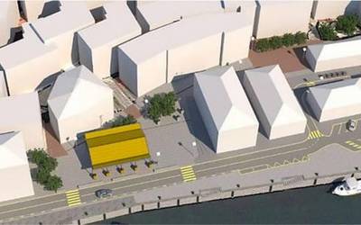 Plazako kiosko berria horia izan dadila proposatu dute herriko hainbat eragilek