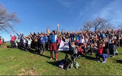 Abenduaren 24an elkartasuna izan zen erregaia Babiora igotzeko