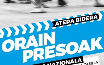 Presoak gogoan '564' kantua abestera batzeko deia egin dute gaur