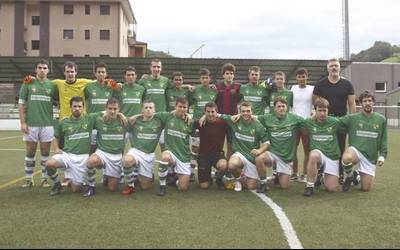 Garaipenarekin hasi dute Beti Gazteko futbol talde nagusiek urte berria etxean
