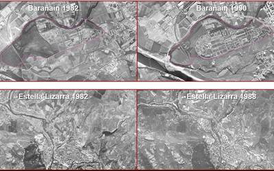 Nafarroako ortofoto historikoen multzoa osatu da