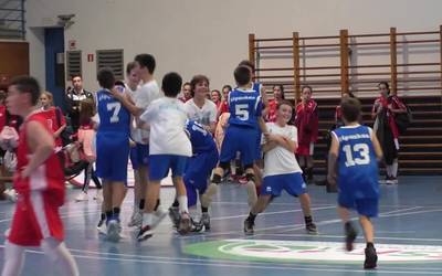 Ordiziako MiniBasket txapelketan 120 saskibaloi jokalari bildu ziren