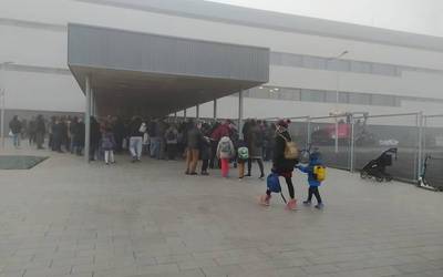 Errekabarri ireki dute Salburuan, sei urteko atzerapenarekin