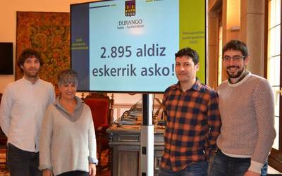 Herrian argiteria hobetzeko  neurriek jaso duten babes handiena, Durangoko aurrekontu-partehartzaileetan
