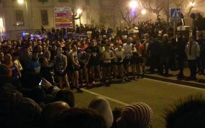 Sergio Garcia Eulate eta Izaskun Beunza Altsasuko San Silvestreko txapeldunak