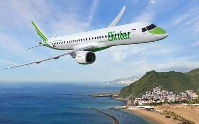 Binterrek lotuko ditu Tenerife eta Kanaria Handia Forondako aireportuarekin