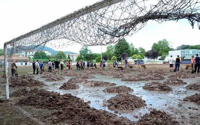 Larunbat honetan inauguratuko dute Elizondoko Giltxaurdi futbol-zelai berritua