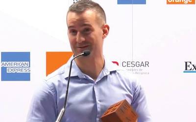 Ekintzaile onenaren saria jaso du Juan Mari Iriarte Berako gozogileak