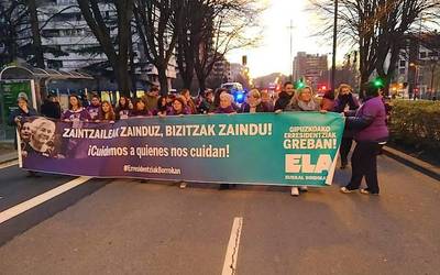 Bina protesta bi egunotan