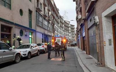 Gas ihes txikia eragin du kamioi batek