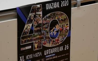 Idiazabalgo XL. Herri krosa aurkezteko lehenengoz prentsaurreko berezia egin zuten