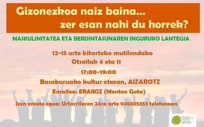Maskulinitatea eta berdintasunaren inguruko lantegia, Basaburuan