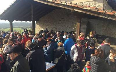 San Sebastian ermitara bisitarik ez