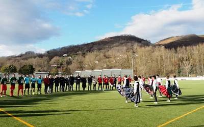 Giltxaurdi berrituaren inaugurazioaren ondotik galdu egin zuen Baztan futbol talde nagusiak