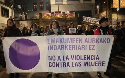 Elkarretaratze jendetsua azken eraso matxista gaitzesteko