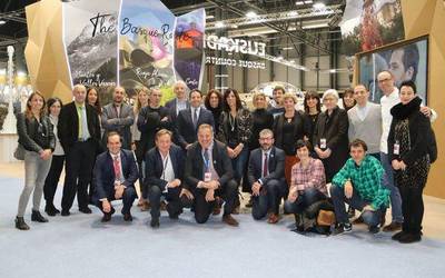 Iraurgi Berritzeneko ordezkaritza Fitur azokan izan da