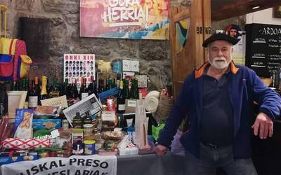 Pedro Garmendiari tokatu zaio Lesakako elkartasun zozketako saskia