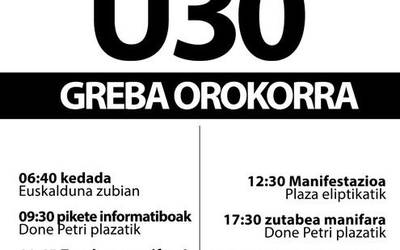 Greba Orokorraren bueltan egitarau oparoa antolatu dute auzoek