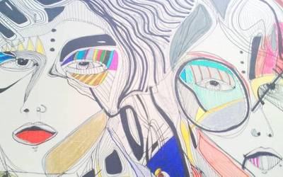 Zorione Mendez artista oriotarra elkarrizketatu dute Euskadi Irratian