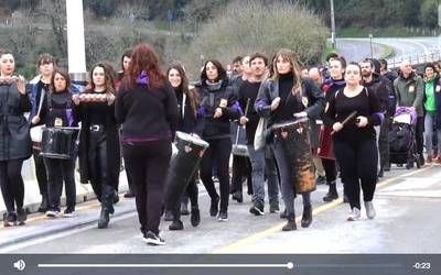 Bideoa: Grebalariak kalera atera dira Orion