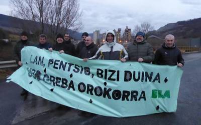 Goizeko giroa: piketeak eta barrikadak