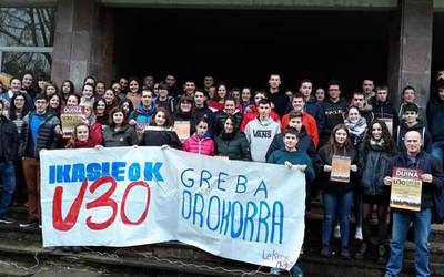 LABek, Steilasek eta ELAk "gehiegizkotzat" jo dituzte hezkuntzako grebarako gutxieneko zerbitzuak