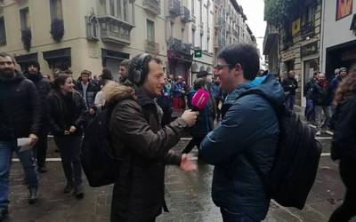 Imanol Pascual (ELA): "Grebaren xede nagusia gizarte honetan egiazki bizi dugun egoera larria ikusaraztea da"