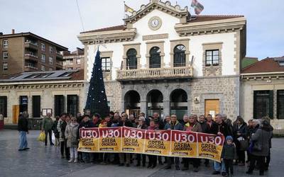 Amurrioko Greba Batzordeak salatu du alkateak ukatu diola frontoiaren erabilera zaintza gune komunitariorako