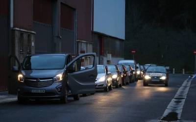 Auto karabanarekin hasi dituzte greba orokorreko mobilizazioak