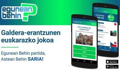 Egunean Behin  jolasaren denboraldi berriarekin, Ultzama aldeko talde propioa martxan