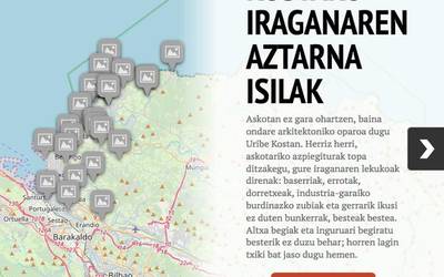 Uribe Kostako iraganaren aztarna isilak