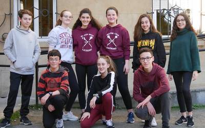 Portugalera joango dira bihar Laudio Institutuko bederatzi ikasle euskal kultura zabaltzera