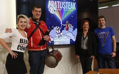 Bilbon Aratuste-giroa zabaltzen hasi da, Farolin, Zaranbolas eta kartela aurkeztuta
