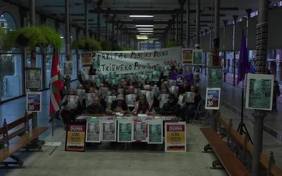 Urtarrilak 30eko grebari begira larunbatean egingo  den manifestaziora joateko deia egin dute