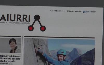 Aiurri hamaboskariaren edukiak aurreratu dizkigu  Olatz Lasak