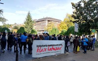 Hiru jarduera antolatu ditu Aiaraldeko Ikasle Abertzaleak antolakundeak martxoaren 8ari begira
