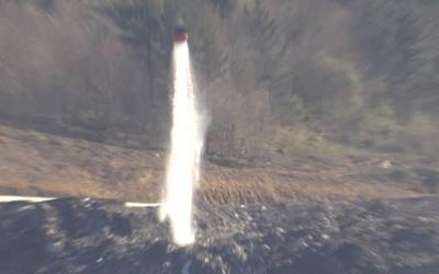 Zabortegiko goiko aldean piztu daitezkeen suak kontrolatzeko dispositiboa indartu dute