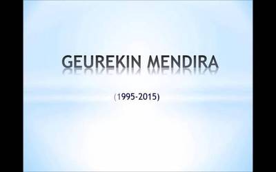 Urteurrena ospatzeko bideo bat sortu du GEUrekin Mendira taldeak