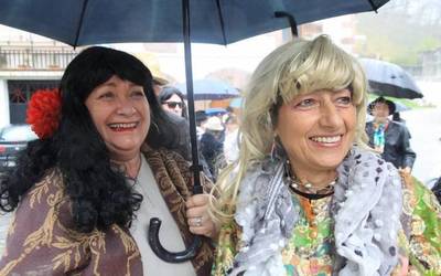 Mozorro festa handiarekin agurtu dituzte Goizuetan inauteriak
