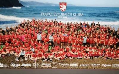 Pulpo Eskubaloiaren posterra salgai