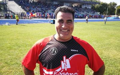 Manolo Hidalgo mailu jaurtiketako Espainiako txapeldunorde berria da