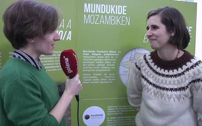 MUn ikusgai dagoen 'Garapen iraunkorrerako helburua' erakusketa ezagutzen
