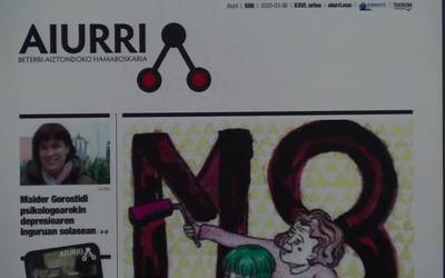 Aiurri hamaboskariko edukien aurrerapena egin digu Olatz Lasak