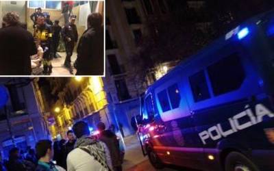 Inauterietako kalejiraren aurka oldartu zen poliziaren lana "eskertu" dute Navarra Sumak eta PSNk