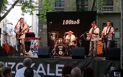 Musika eszenaren pop-rock hoberena bihar Lakuntzan