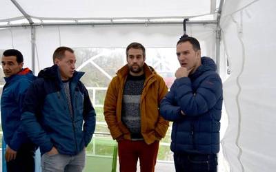 Lakuntza Zamudion izan da, greban dauden Novaltia enpresako langileei elkartasuna adierazteko